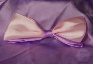 Spinka pudrowy róż i lila